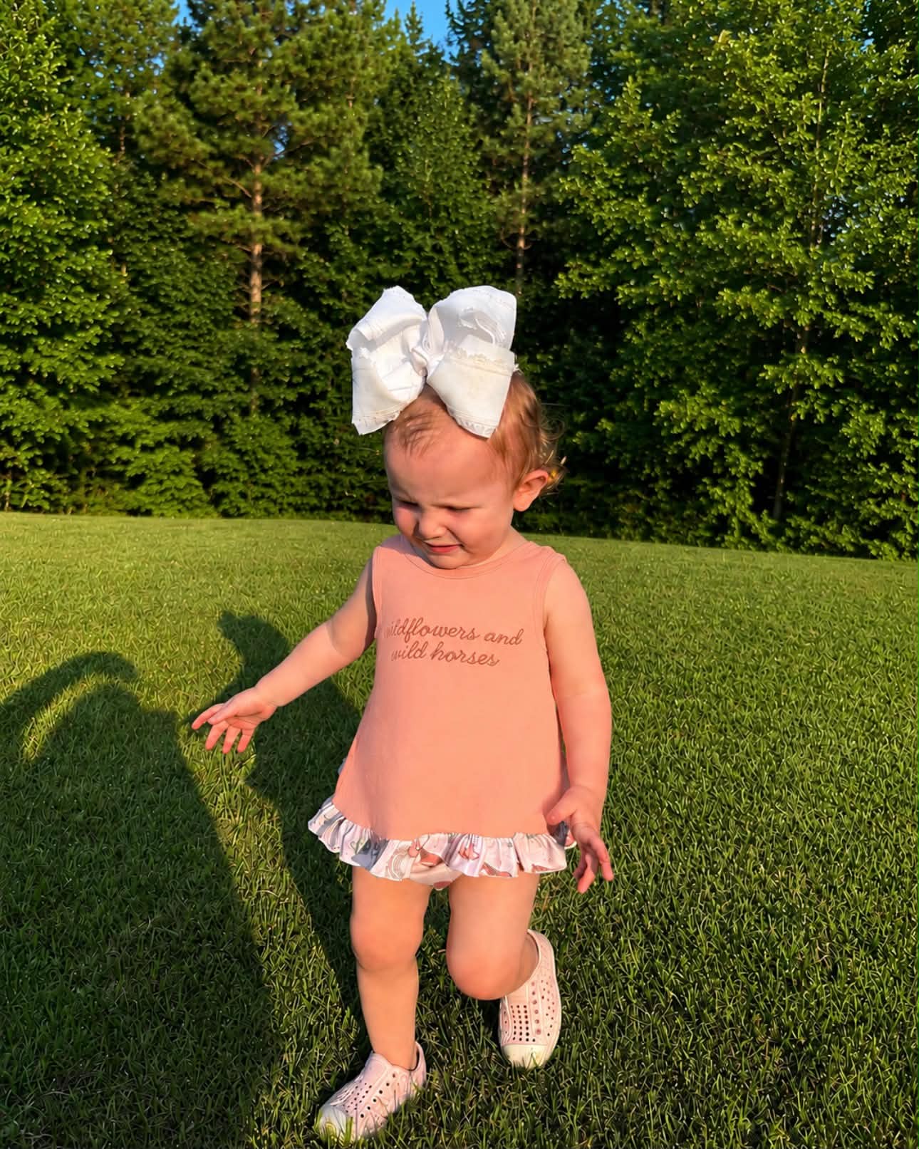 RTS “Wildflowers & Wild Horses” Diaper Set