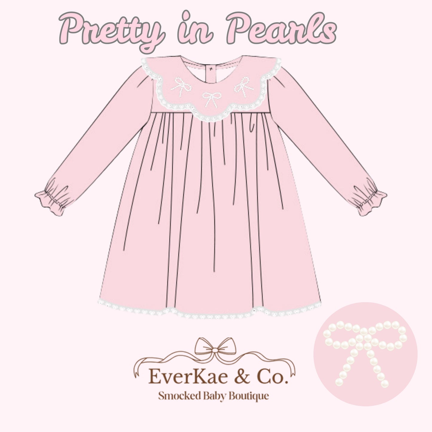 Pretty in Pearls Dress GIRL LORE PO