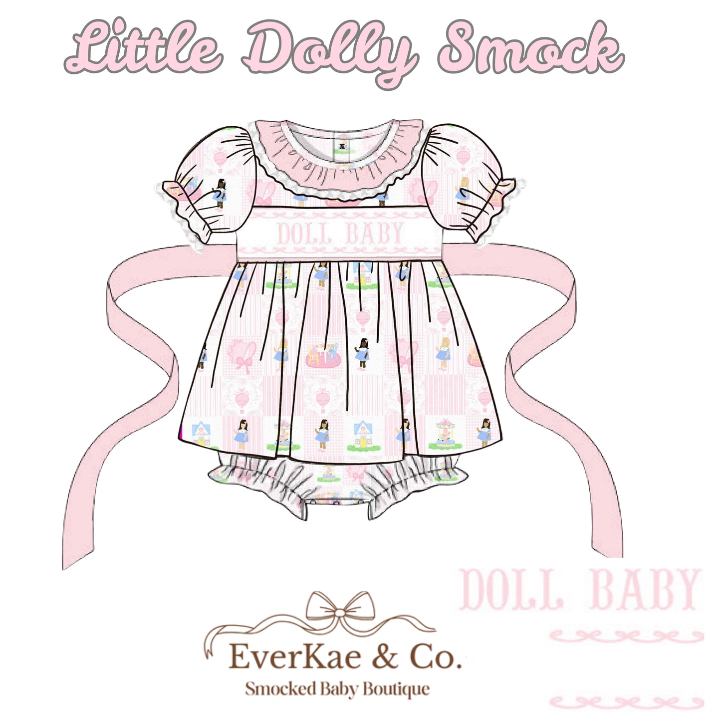 Little Dolly Smock Skirted Bubble GIRL LORE PO