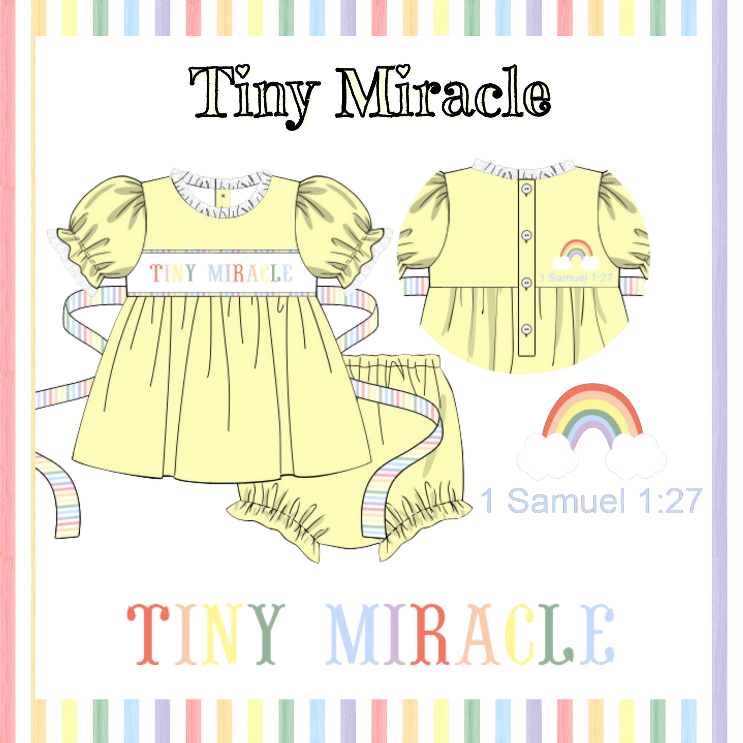 RTS Tiny Miracle Diaper Set ETA JULY
