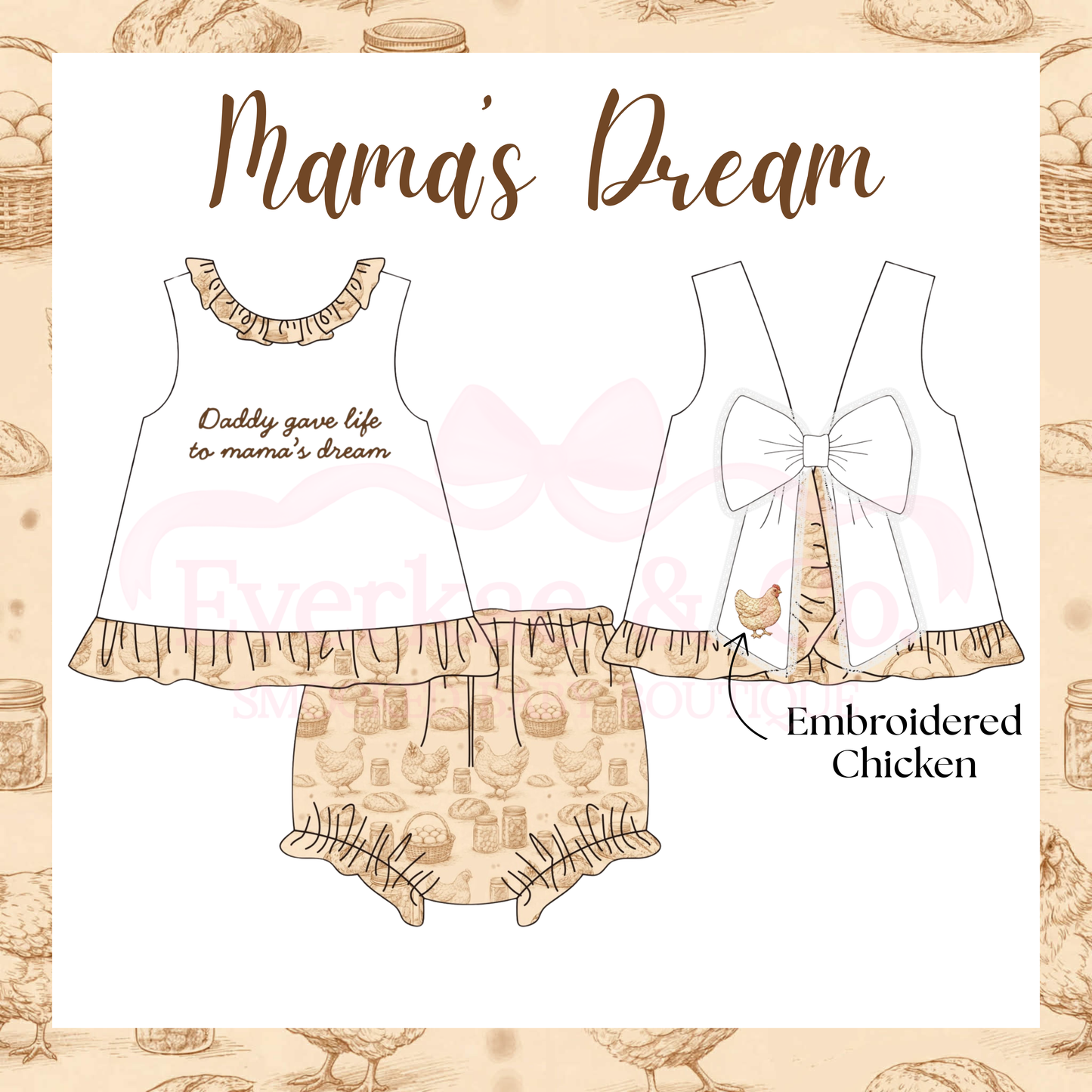 RTS “Mama’s Dream” Diaper Set