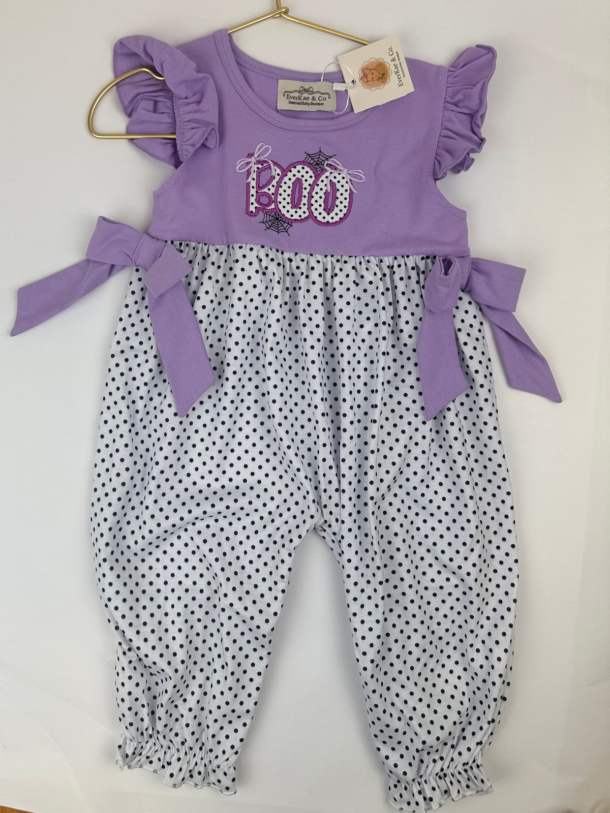 Spooky Boo Romper (Only 12/18)