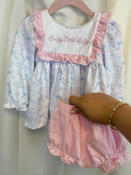 PREORDER "Pretty Little Baby" Bloomer Set
