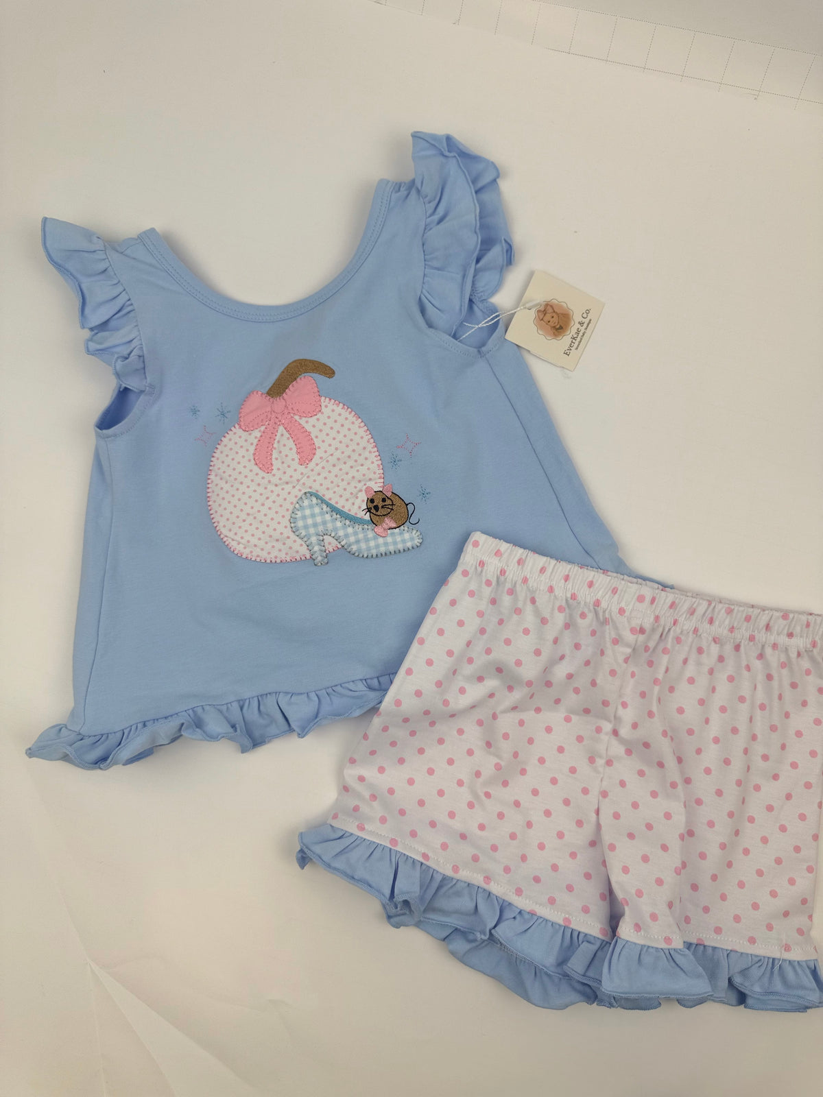 Pumpkin Princess Short Set