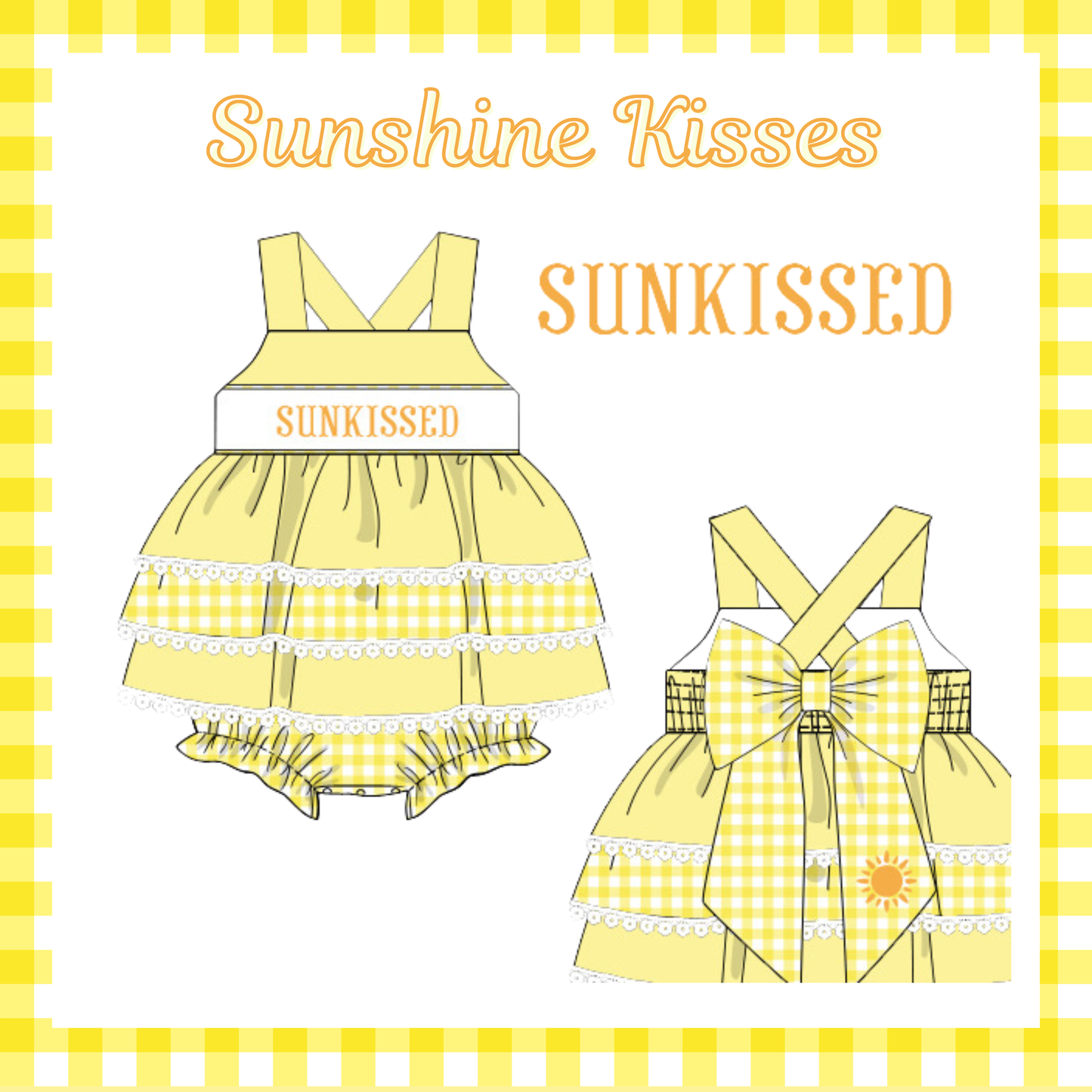 RTS Sunshine Kisses Skirted Bubble