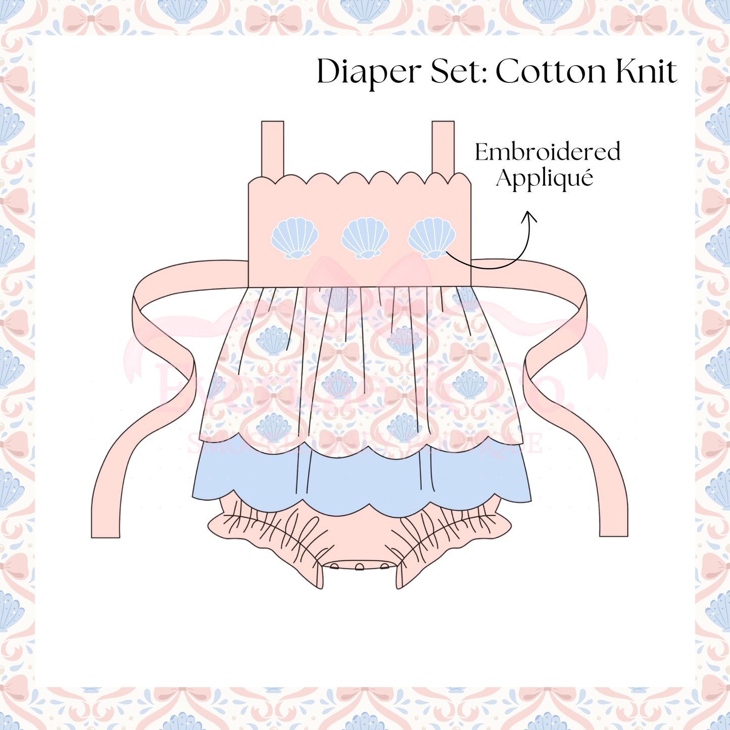 RTS Seashells Skirted Bubble