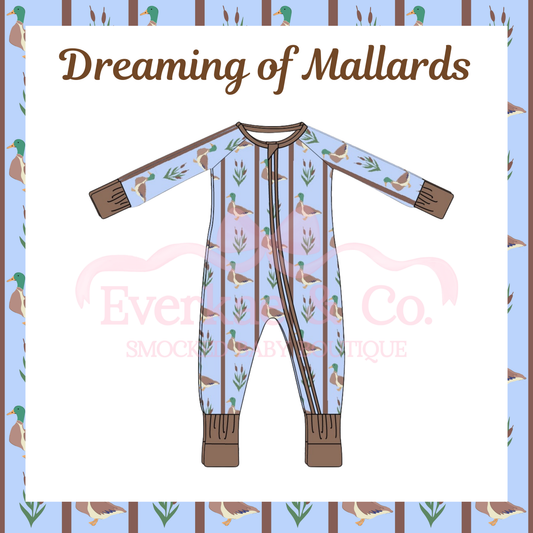 RTS Dreaming of Mallards Boys Zippy