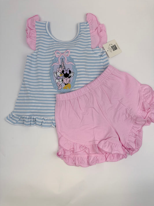 Mouse House Short Set