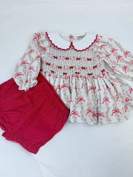 Christmas on Magnolia Lane Diaper Set