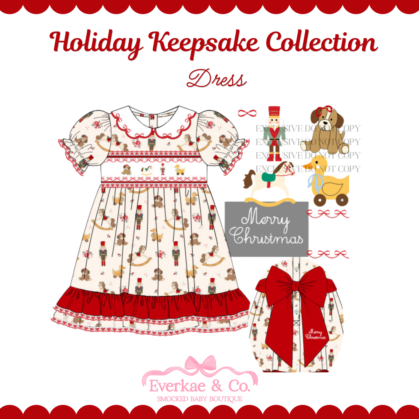 PO11 Holiday Keepsake Dress ETA OCT