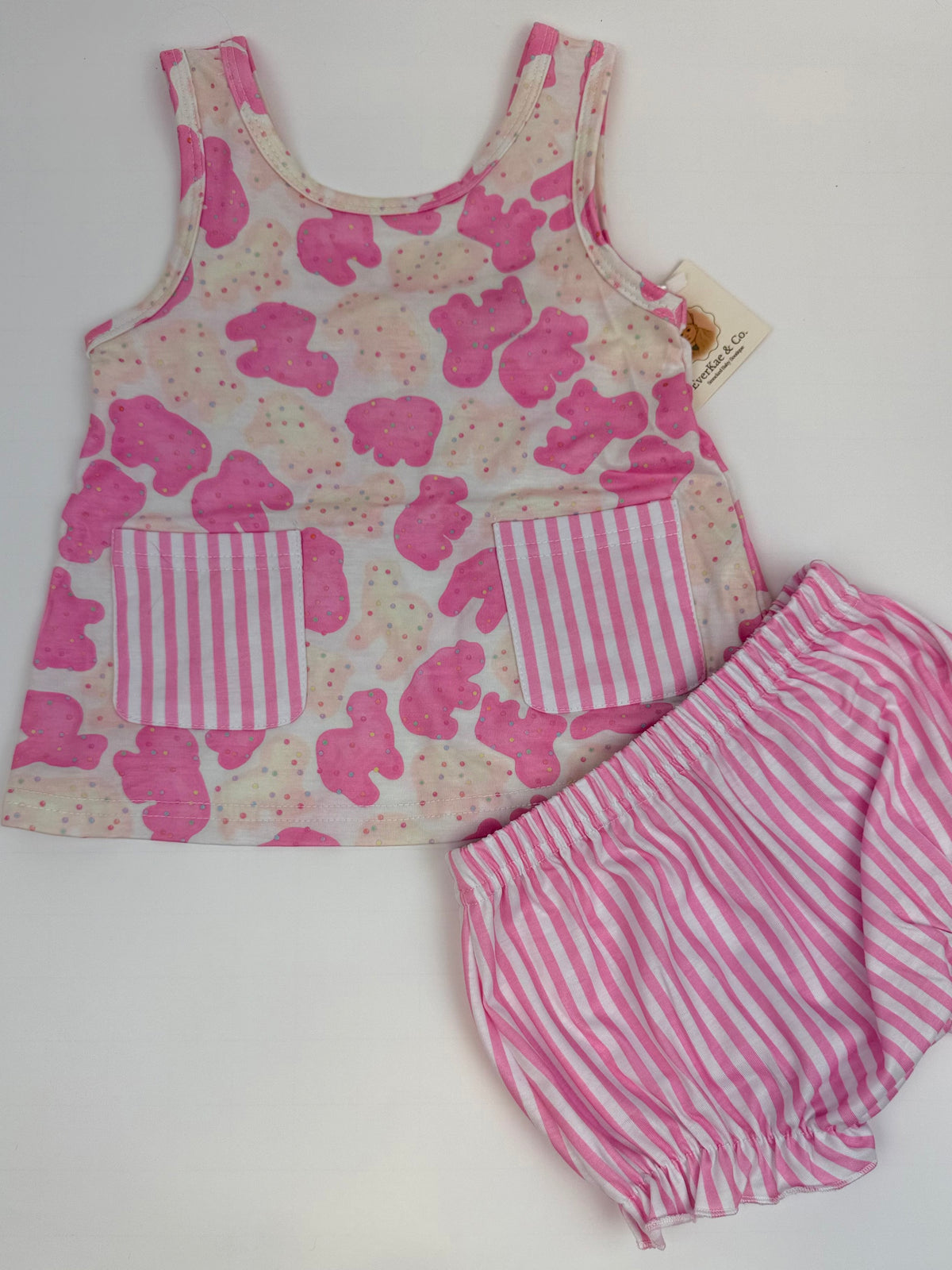 Animal Cookies Diaper Set