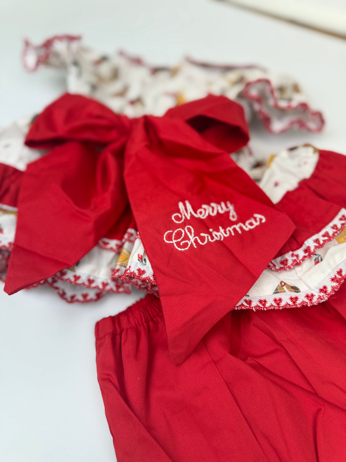 Holiday Keepsake Diaper Set