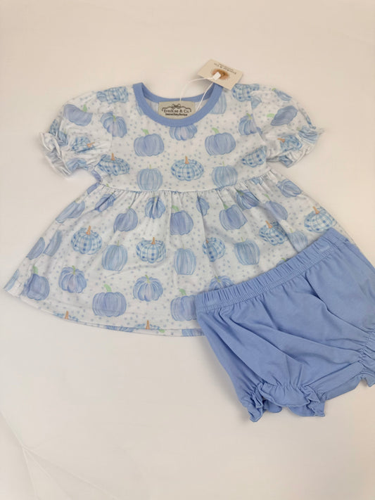 Blue Fall Feeling Diaper Set