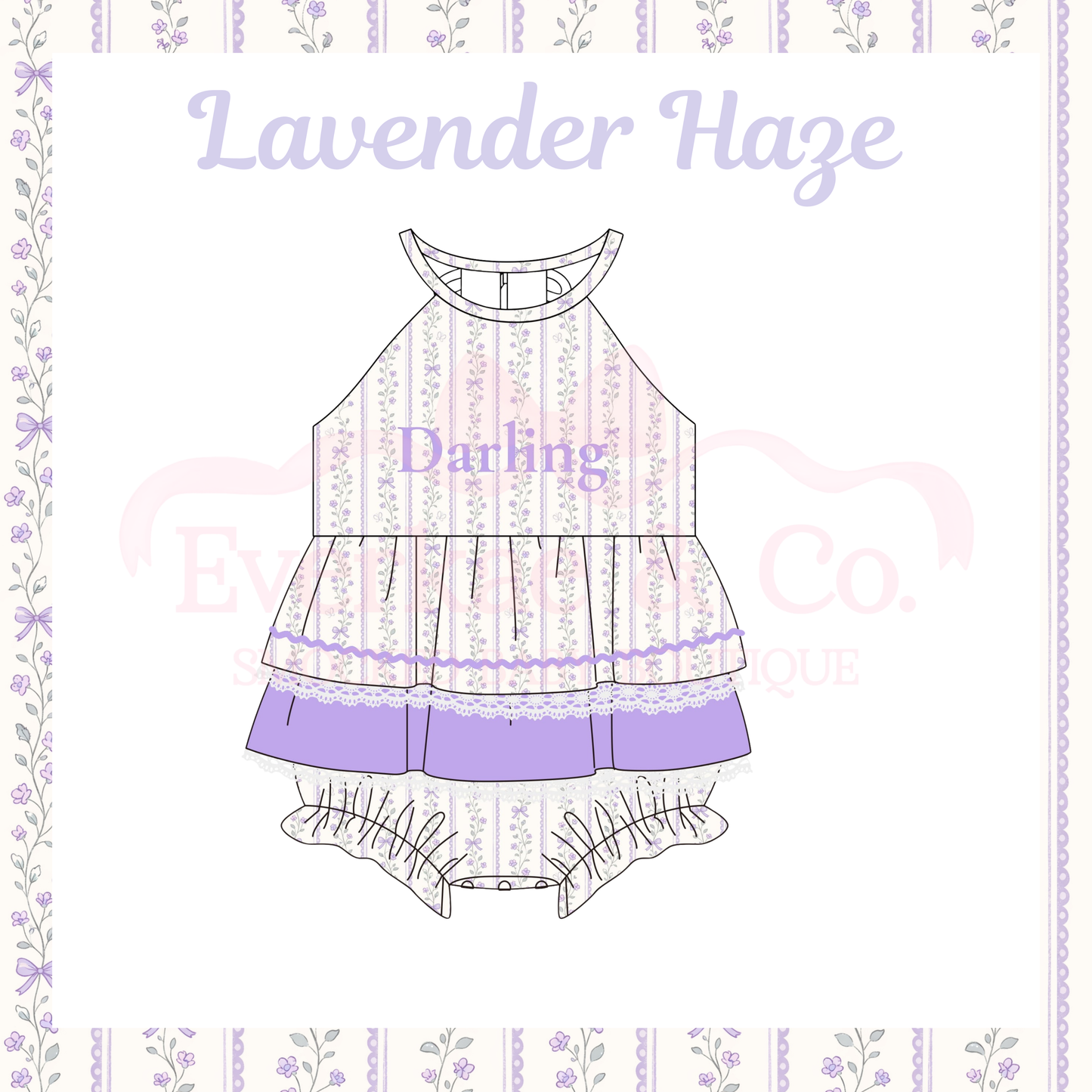 RTS “Lavender Haze” Skirted Bubble