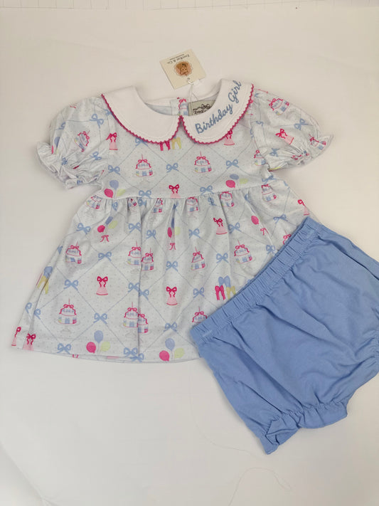 “Birthday Girl” Diaper Set