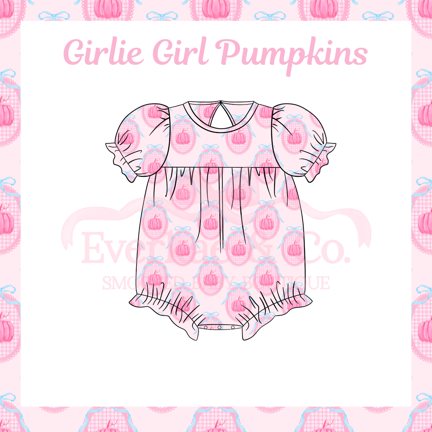 RTS Girlie Girl Pumpkins Bubble