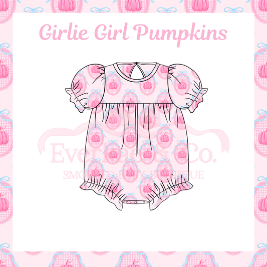 RTS Girlie Girl Pumpkins Bubble