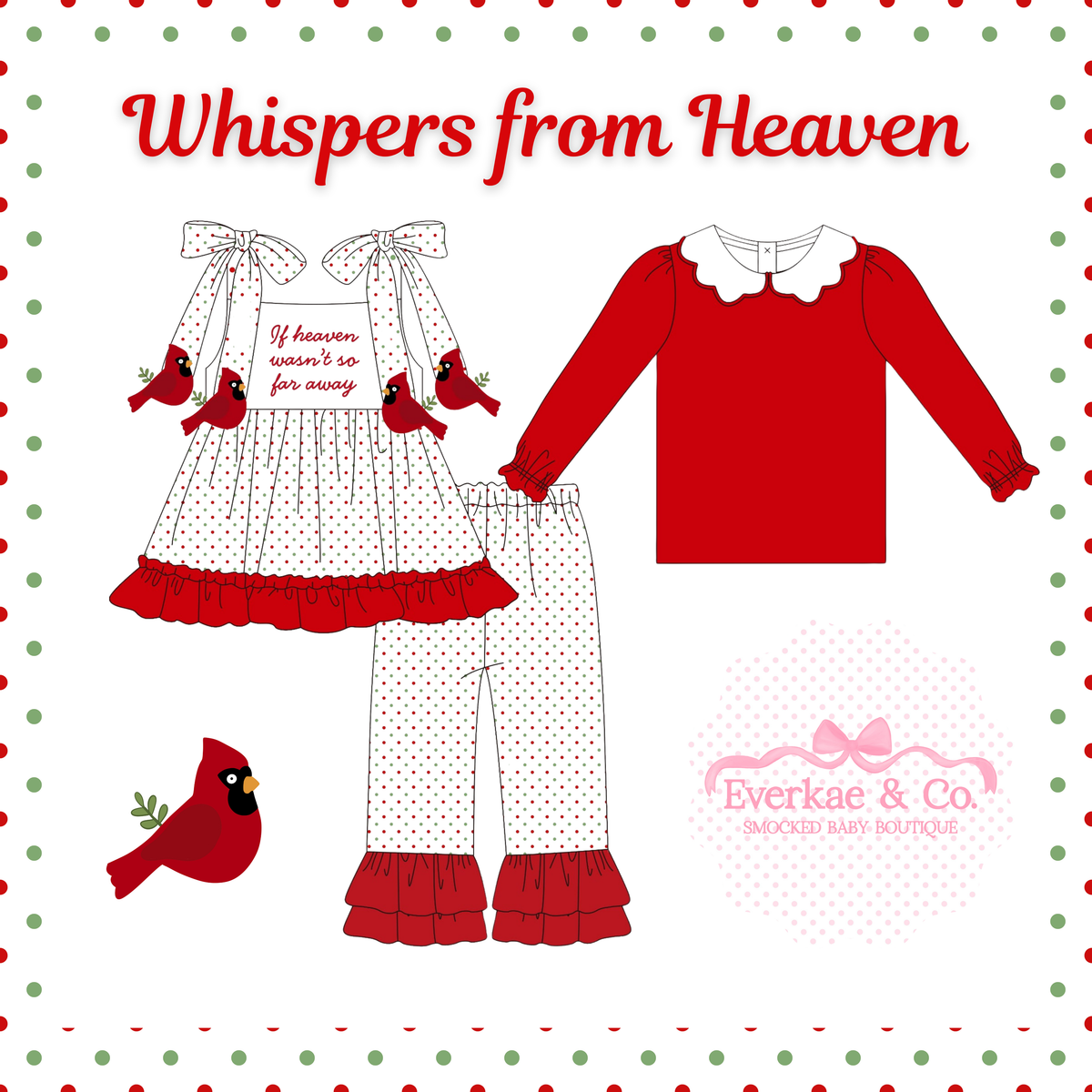RTS Whispers from Heaven Pants Set