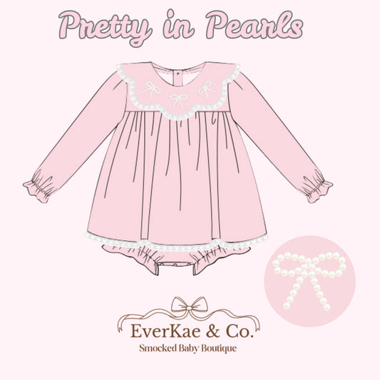 Pretty in Pearls Skirted Bubble GIRL LORE PO